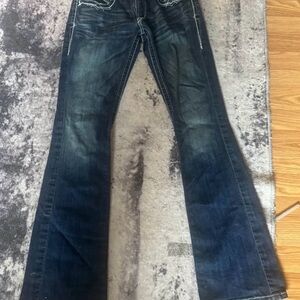 Ariat Women's Dark Blue Boot Cut Jeans